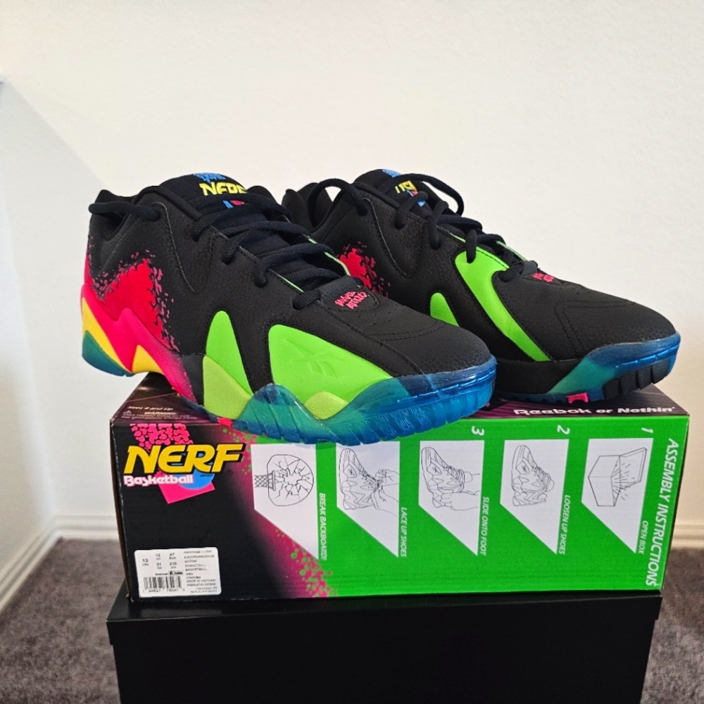 Reebok Kamikaze II low Nerf Edition